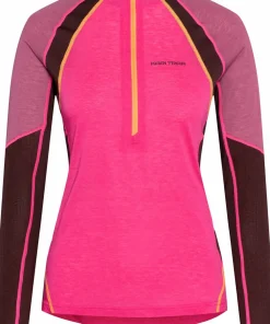 Clearance Women's Alma Half Zip Berry Underställ Dam