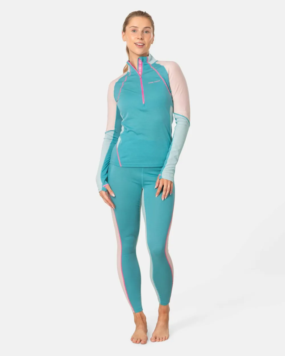 Online Women's Alma Half Zip Skidåkning