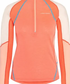 Kari Traa Women's Alma Half Zip Coral Outlet