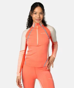 Kari Traa Women's Alma Half Zip Coral Outlet