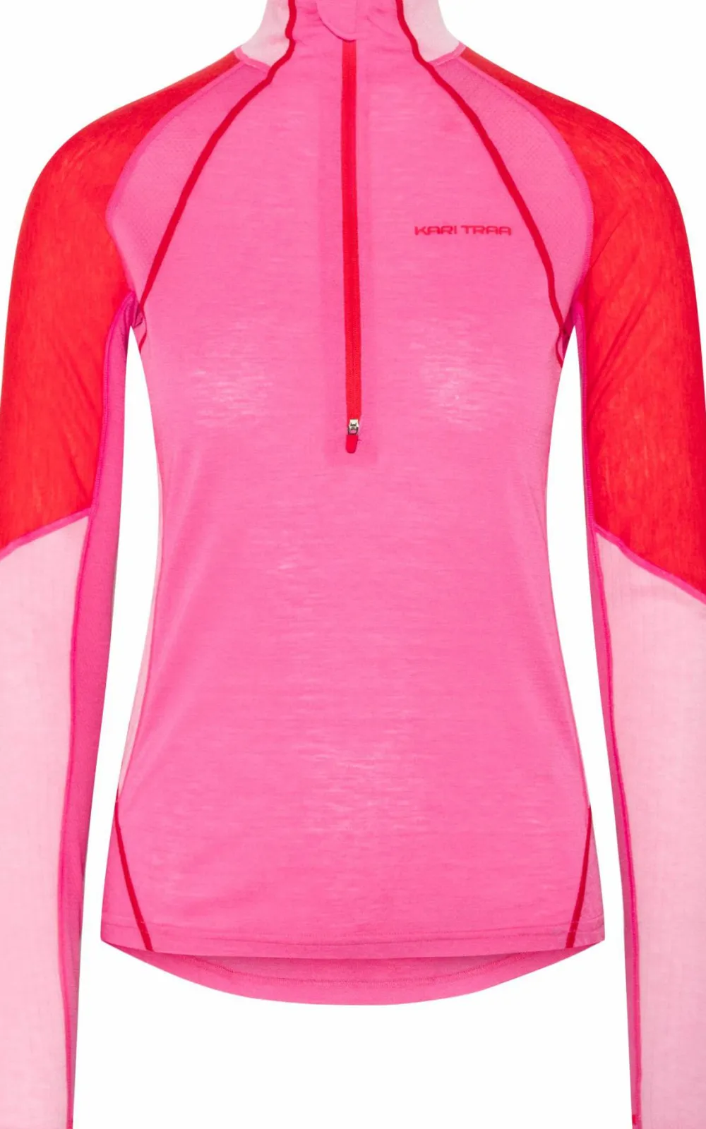 Kari Traa Women's Alma Half Zip Spink Bright Pink Outlet