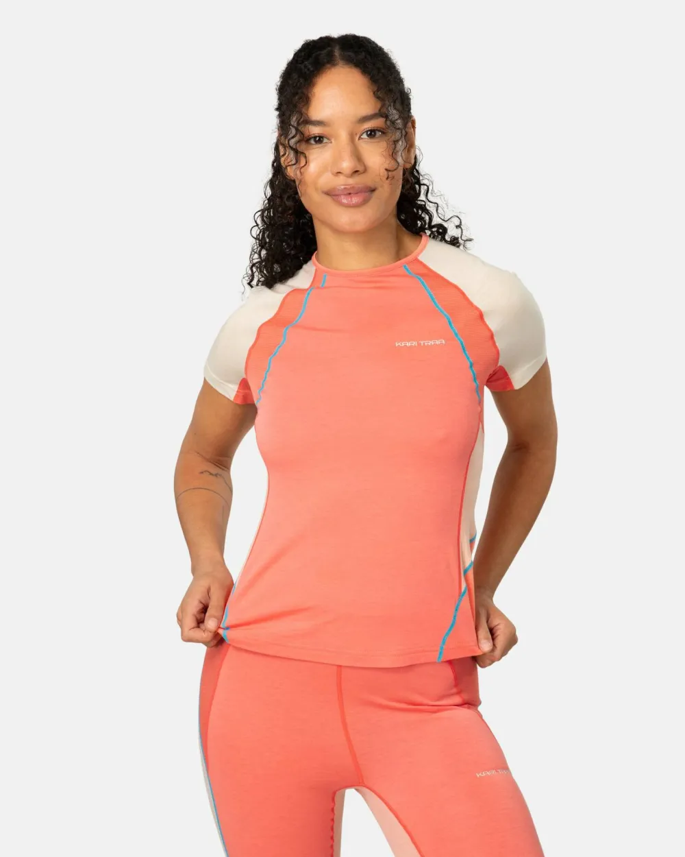 Kari Traa Women's Alma Tee Coral New