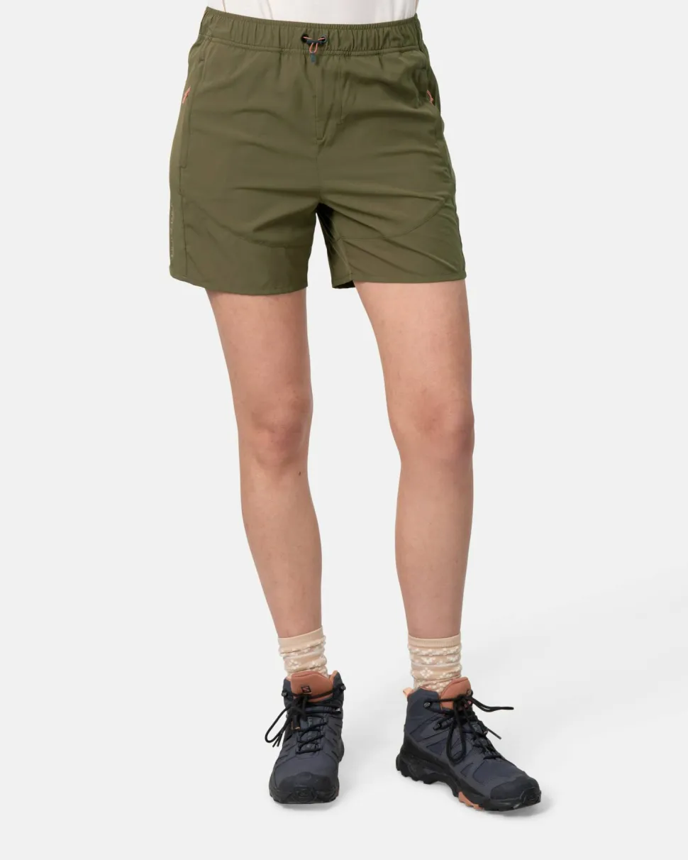 Kari Traa Women's Ane Shorts Dark Olive Green