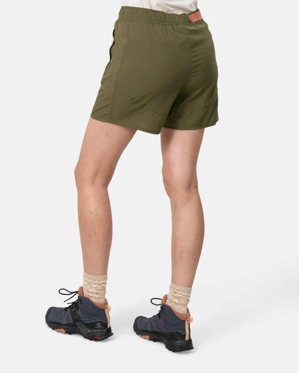 Kari Traa Women's Ane Shorts Dark Olive Green