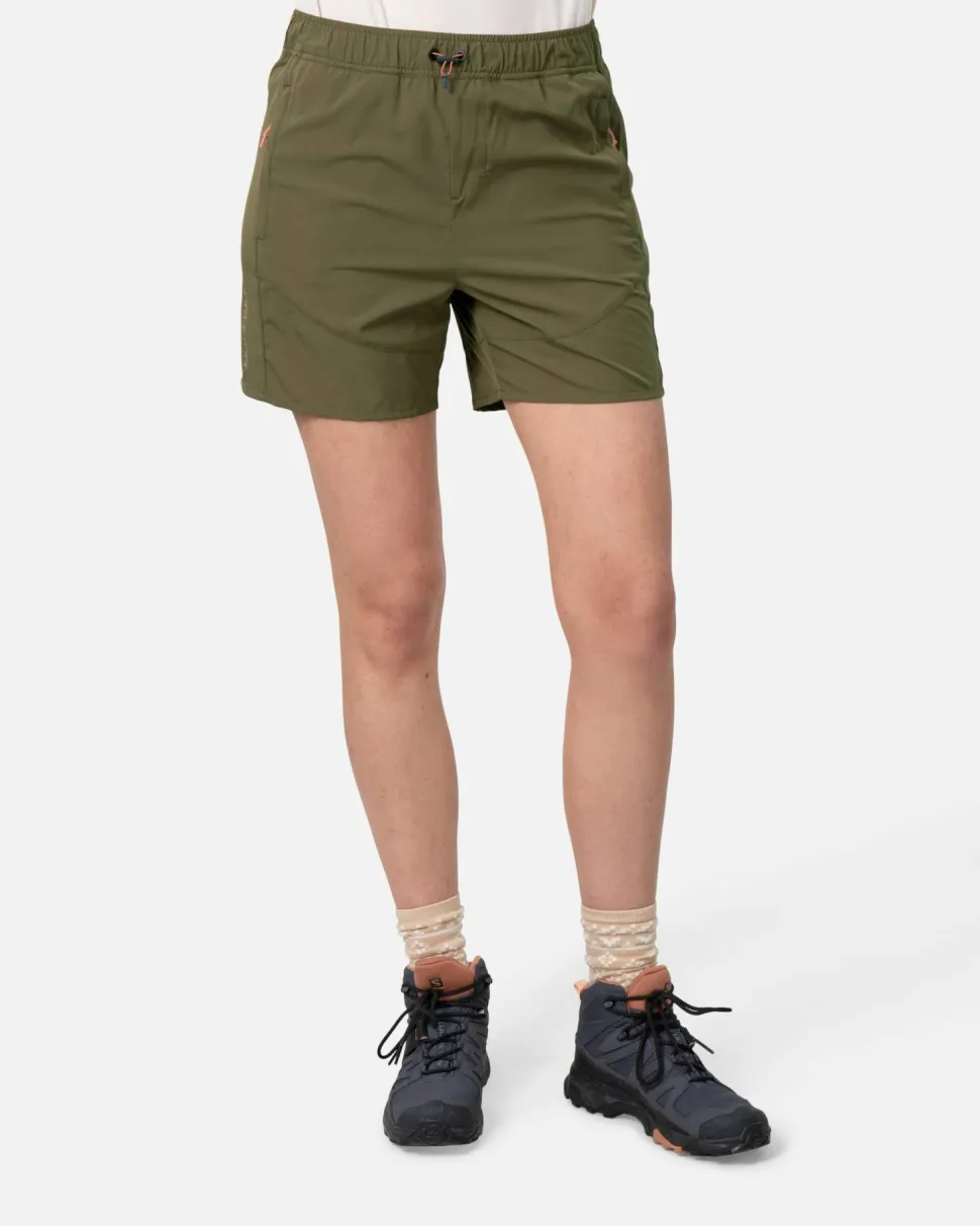 Kari Traa Women's Ane Shorts Dark Olive Green
