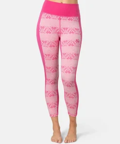 Kari Traa Women's Anna High Waist Pants Bright Pink New