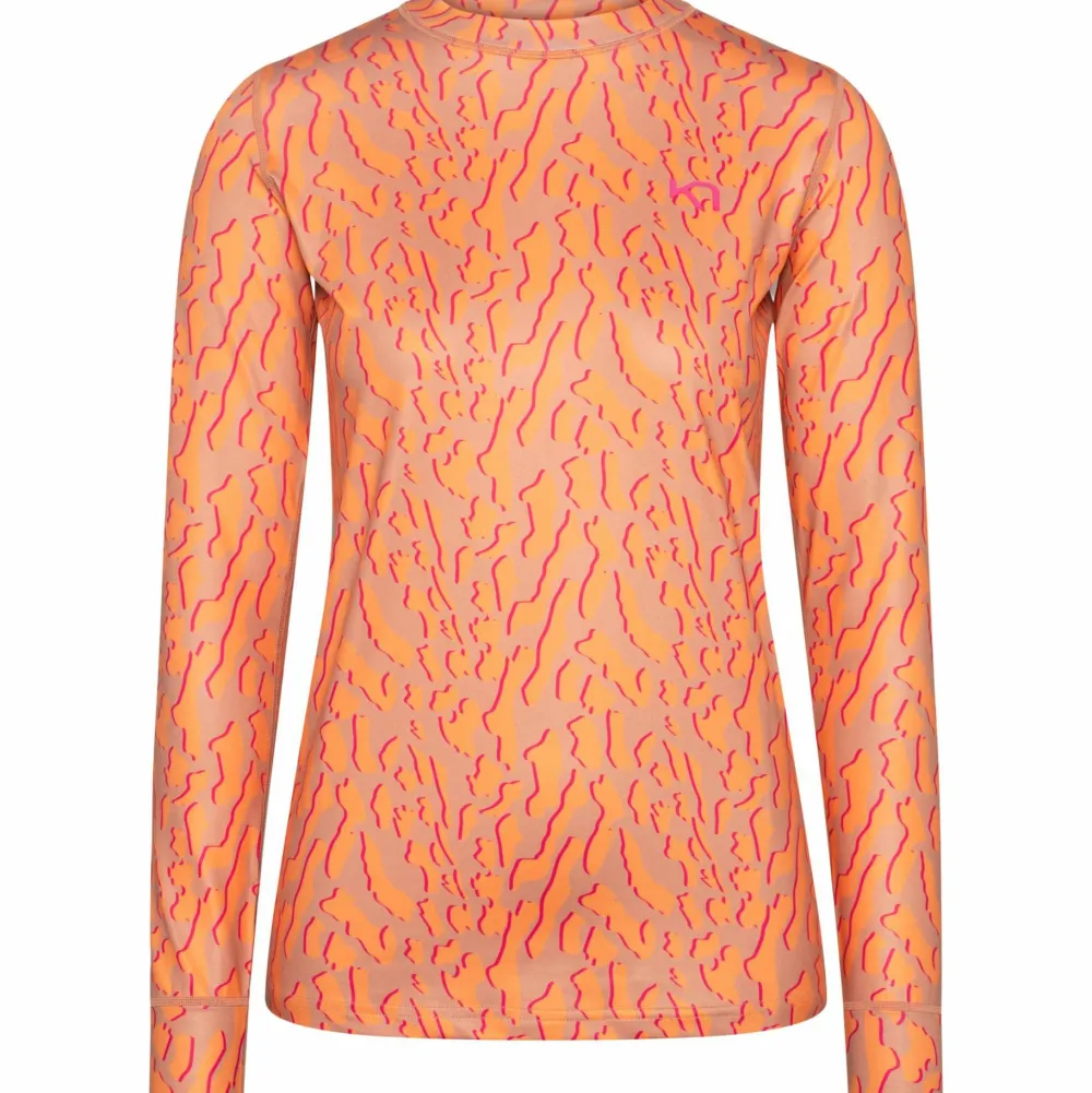 Kari Traa Women's Fryd Long Sleeve Light Brown Hot