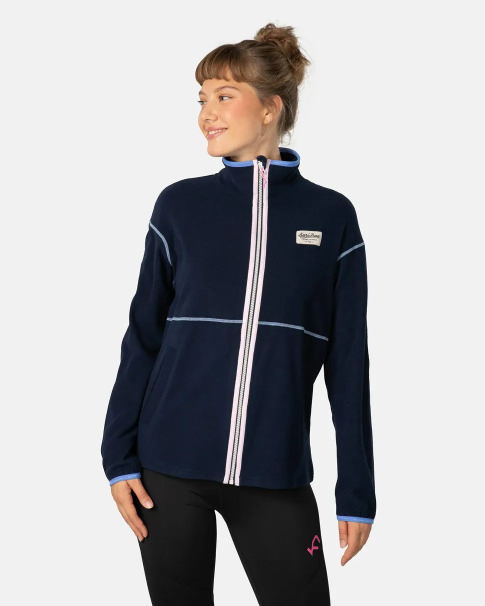 Kari Traa Women's Gracie Midlayer Dark Navy Blue