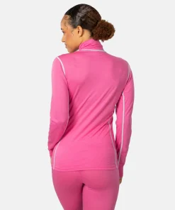 Kari Traa Women's Iselin Half Zip Bright Pink Outlet