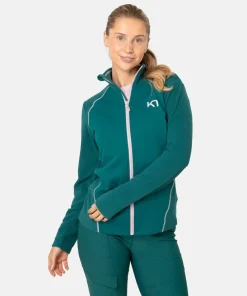 Kari Traa Women's Kari Full Zip Fleece Peacock