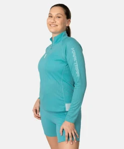 Clearance Women's Leah Half Zip Damtröjor & Skjortor|Träningskläder Dam