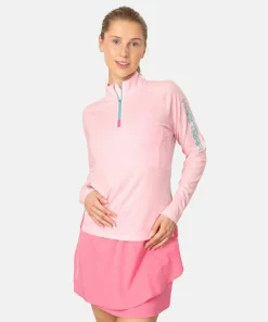 Sale Women's Leah Half Zip Damtröjor & Skjortor|Träningskläder Dam