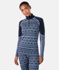 Kari Traa Women's Malia Half Zip Dark Navy Blue