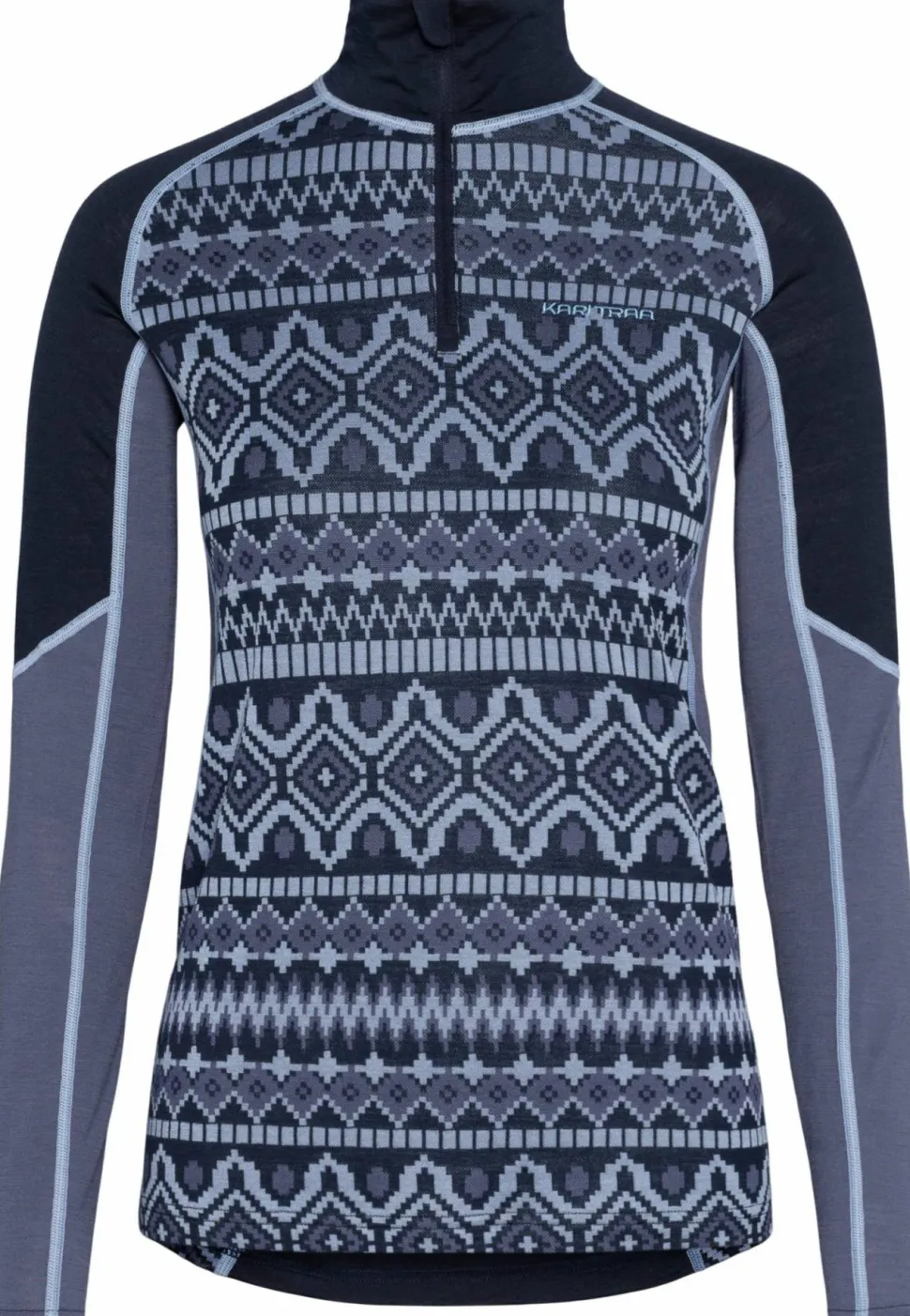 Kari Traa Women's Malia Half Zip Dark Navy Blue