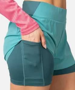 Kari Traa Women's Mija Training Shorts Blue Lagoon