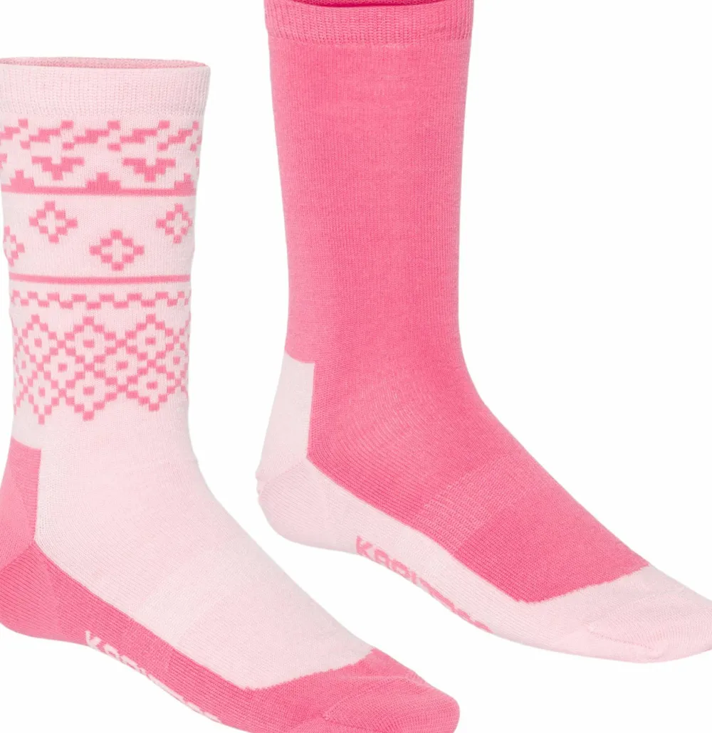 Kari Traa Women's Ragna Hiking Sock 2-pack Bubblegum Outlet