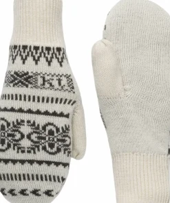 Kari Traa Women's Selma Knit Mittens Off White Discount