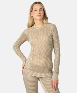 Kari Traa Women's Smekker Long Sleeve Mocha Hot