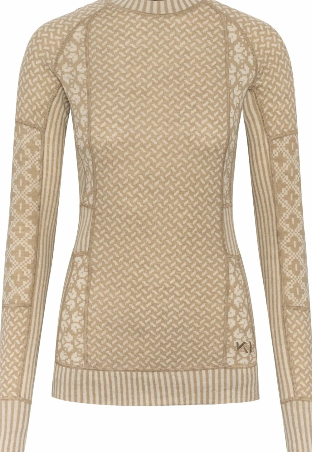 Kari Traa Women's Smekker Long Sleeve Mocha Hot