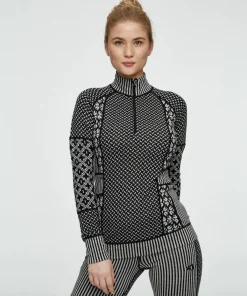 Kari Traa Women's Smekker Half Zip BLACK Sale