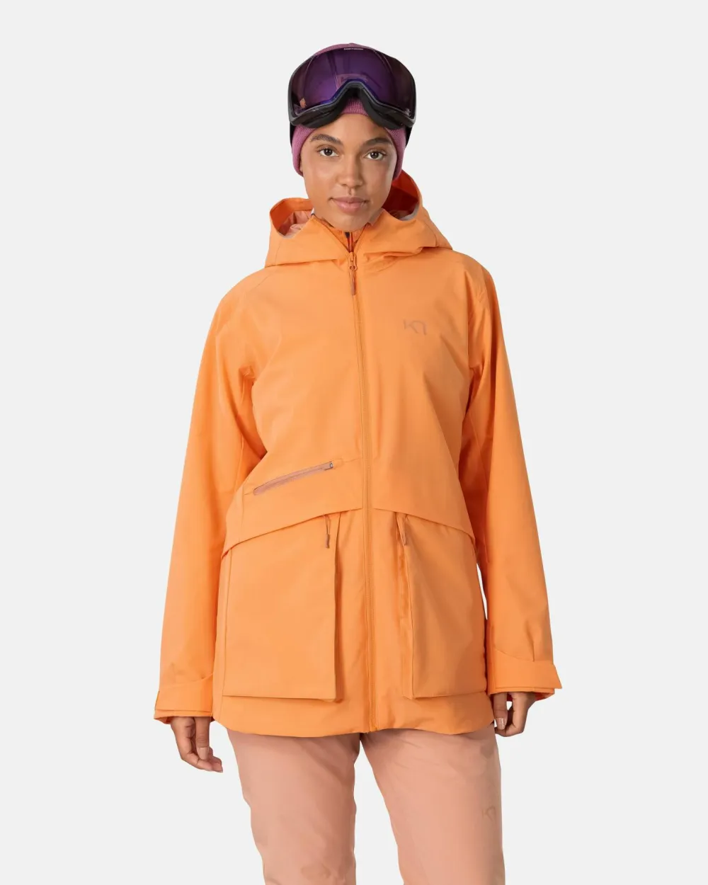 Kari Traa Women's Therese Jacket Light Orange