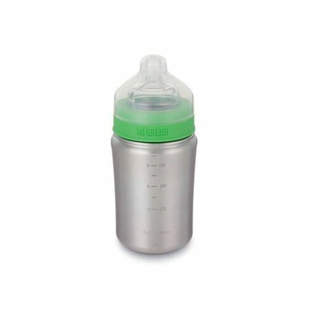 Klean Kanteen Baby Bottle 266 ml brushed stainless Hot