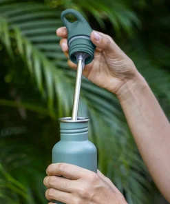 Klean Kanteen Classic Narrow 532 ml (W/ Flip Seal Sport Cap and Straw) Sea Spray Online