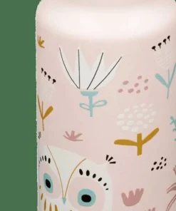 Klean Kanteen Kids' Classic Insulated Water Bottle with Flip Seal Sport Cap and Straw Owlet Discount