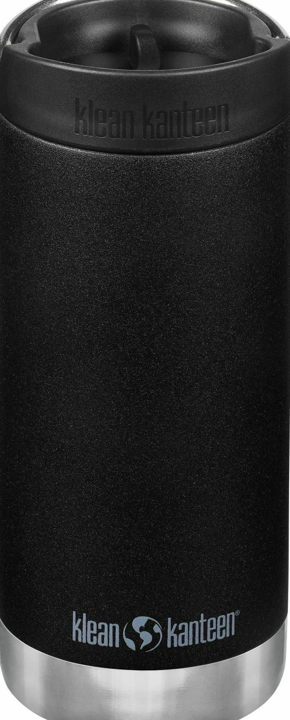Klean Kanteen TKWide 355ml (Café Cap) Black Clearance