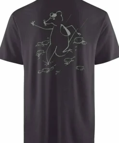 Klättermusen Men's Dagr Shortsleeve Tee Raven Hot