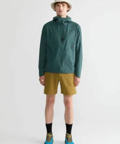 Klättermusen Men's Vingtor Hood Jacket Dark Deep Sea Hot
