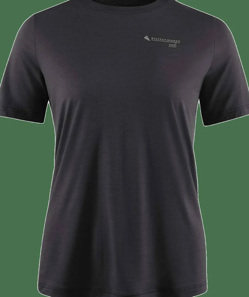 Klättermusen Women's Dagr Shortsleeve Tee Raven