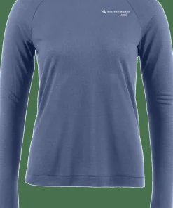 Klättermusen Women's Groa Longsleeve Tee Fog Blue Online