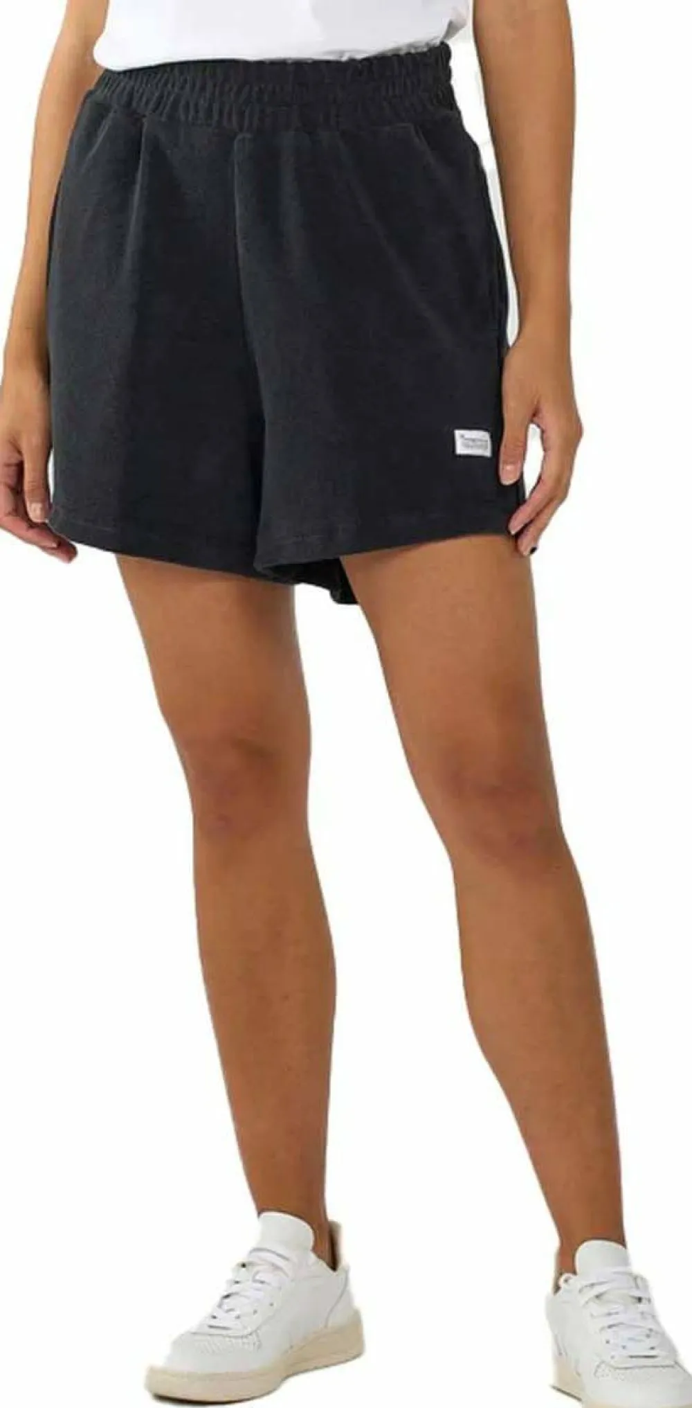 Discount Women's Terry Elastic Waist Shorts Damshorts