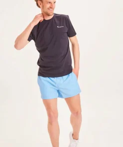 Knowledge Cotton Apparel Men's Bay Stretch Swimshorts Alaskan Blue