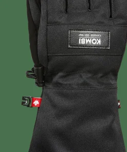Kombi Juniors' Downhill WATERGUARD Gloves BLACK Clearance