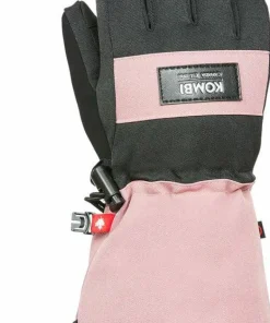 Kombi Juniors' Downhill WATERGUARD Gloves Nostalgia Rose New