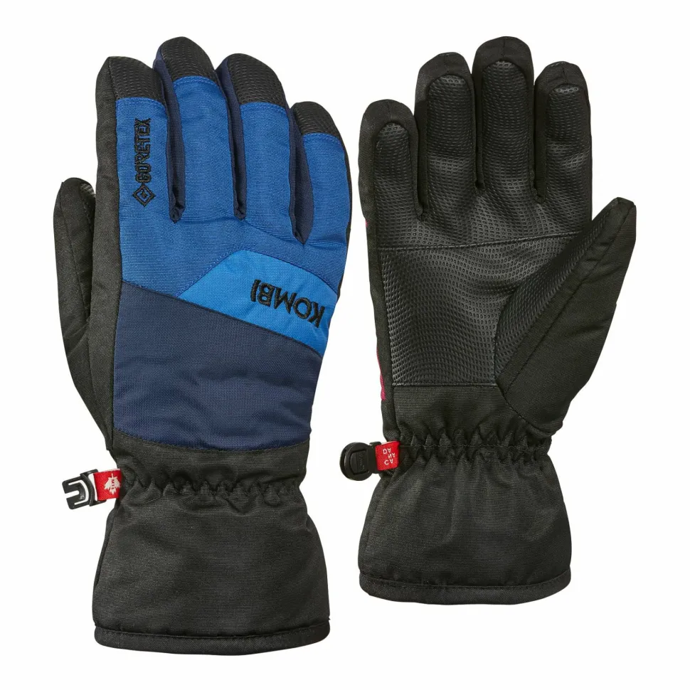 Kombi Juniors' Shadowy GORE-TEX Gloves Black Black Iris