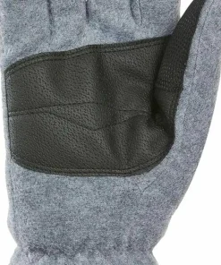 Kombi Men's Windguardian Fleece Gloves Heather Grey