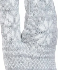 Kombi Unisex Nordic Jacquard Gloves Platinum
