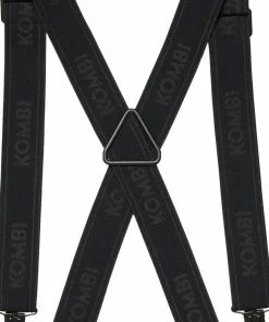 Kombi Unisex SUSPENDERS Black