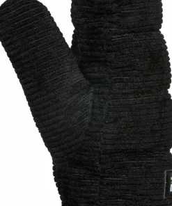 Kombi Women's Corduroy Mittens Black
