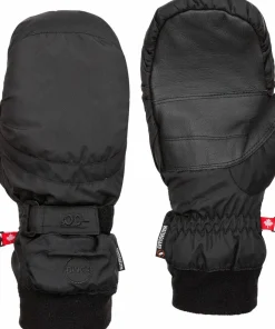 Kombi Women's Spooky WaterGuard Mittens (2022) Black Lurex