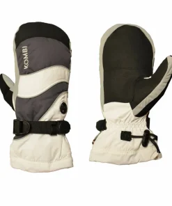 New Women's Squad Mittens Iron/White Skidåkning