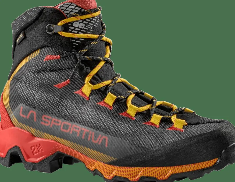La Sportiva Men's Aequilibrium Hike GORE-TEX Carbon/Yellow