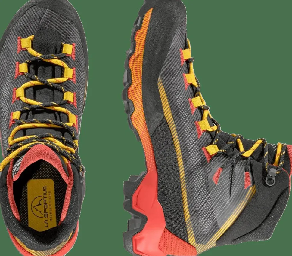 La Sportiva Men's Aequilibrium Hike GORE-TEX Carbon/Yellow