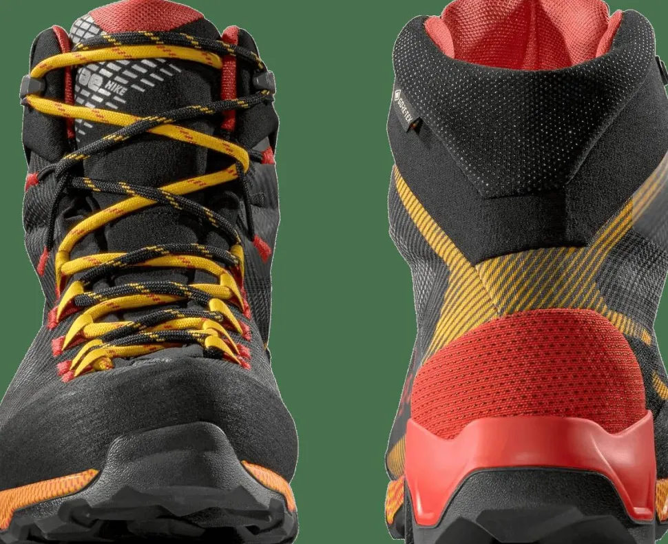 La Sportiva Men's Aequilibrium Hike GORE-TEX Carbon/Yellow