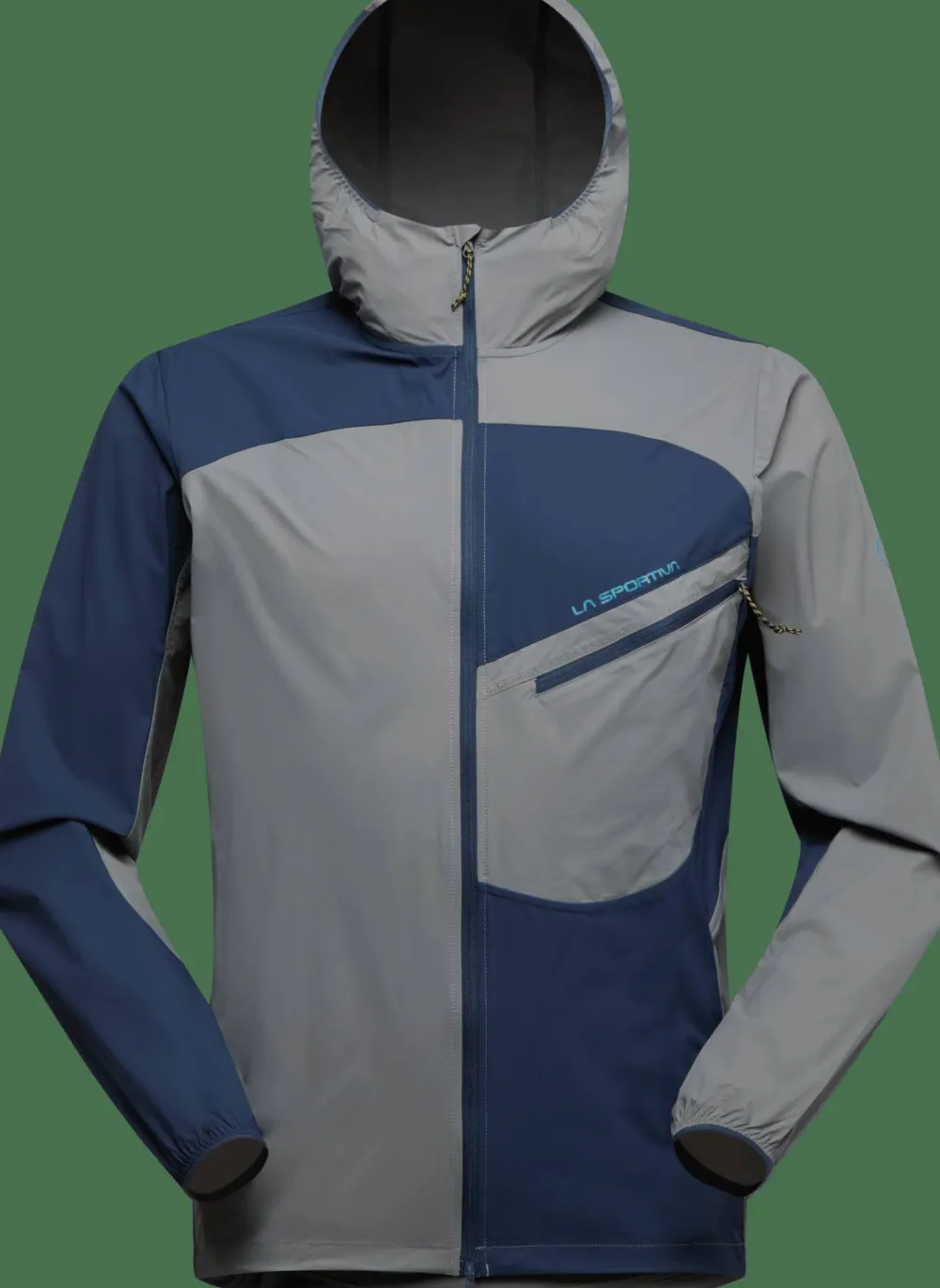 La Sportiva Men's Freeway Wind Jacket Steel/Night Sky Hot