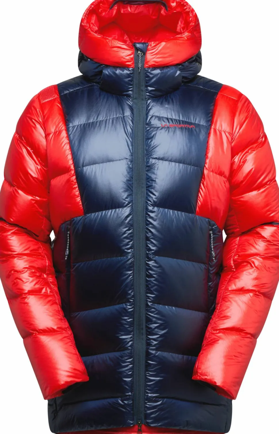 La Sportiva Men's Supercouloir Down Jacket Night Sky/Mountain Red