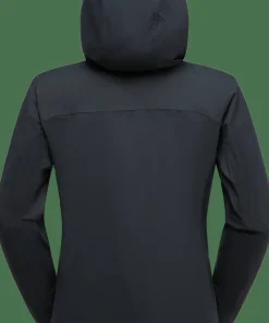 La Sportiva Women's Freeway Wind Jacket Black/Onyx Hot